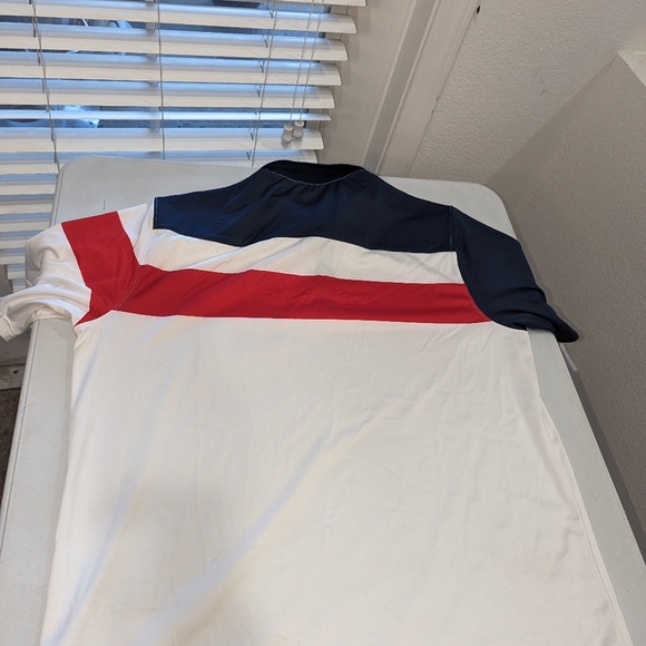 Walter Hagen USA American Flag Stars & Stripes Golf Polo Sz XL - Picture 6 of 7